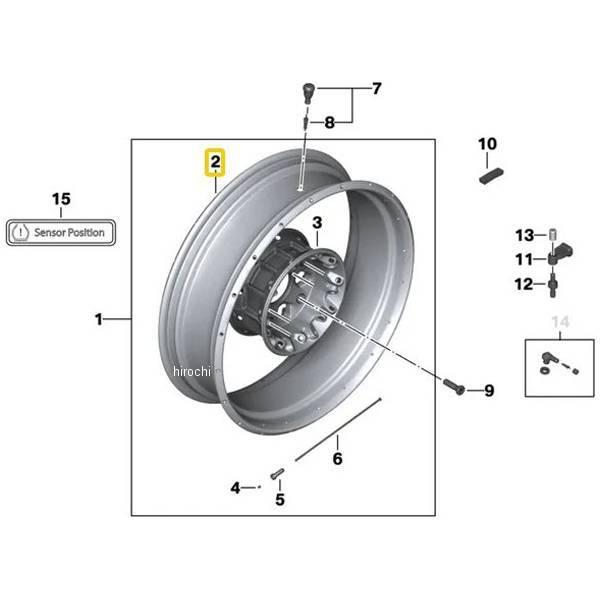 36318526905 BMW純正 R ホィール リム 4,5X17 SP店
