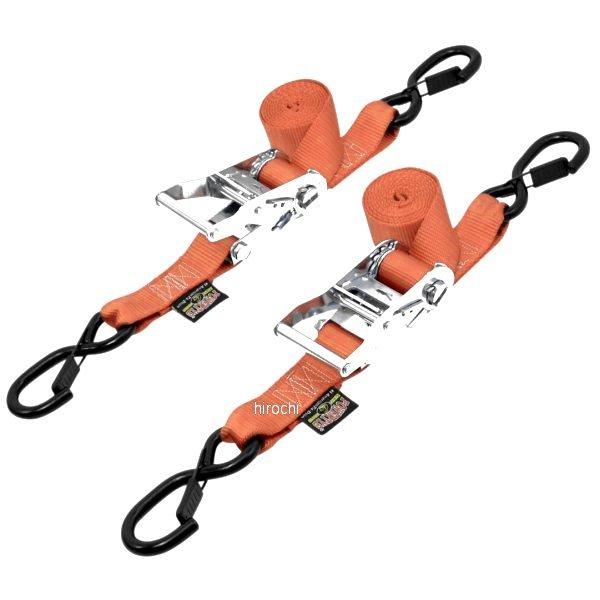【USA在庫あり】 3920-0325 パワータイ(POWERTYE) TIEDOWN RATCH 1.5\" ORANGE SP店"