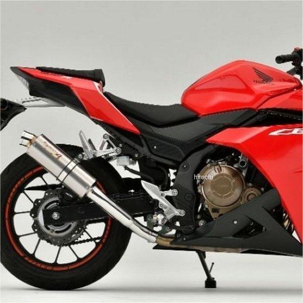 10417-01NTB ヤマモトレーシング スリップオンマフラー SPEC-A 16年-18年 CBR400R チタン JMCA認証 SP店