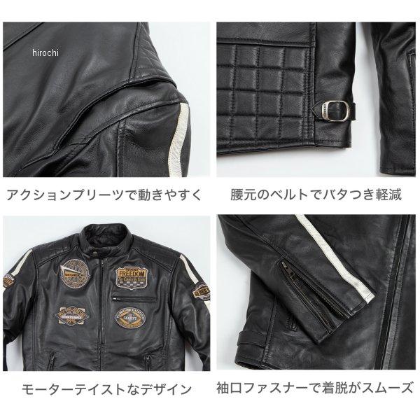 【メーカー在庫あり】 23WJ-6 デグナー DEGNER シープレザージャケット 黒 XLサイズ SP店_4
