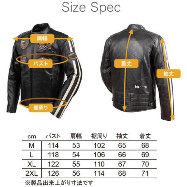 【メーカー在庫あり】 23WJ-6 デグナー DEGNER シープレザージャケット 黒 XLサイズ SP店_5