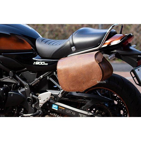 【メーカー在庫あり】 SB-115 デグナー DEGNER Z900RS専用ステー付きサドルバッグ ブラウン SP店_1