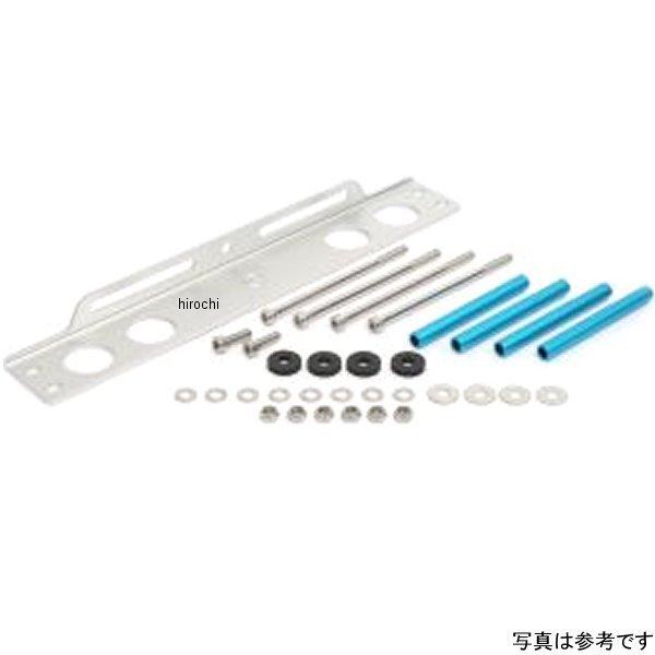 14057038 アクティブ ACTIVE ラウンドオイルクーラーステーセット 補修用パーツ 9インチ13段 08年以前 ZRX1200、ZRX1100 シルバー HD店