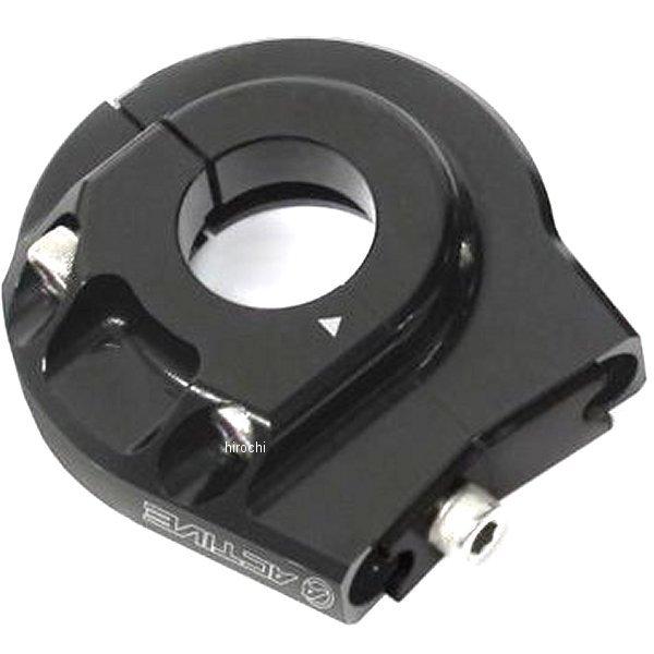 【メーカー在庫あり】 1060358 アクティブ ACTIVE アルミスロットルホルダー エボタイプ2 ラージ 汎用 黒 SP店