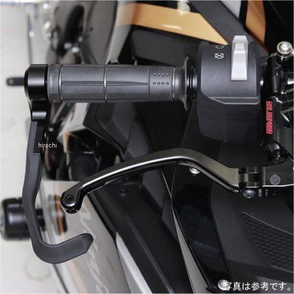 30801018 アクティブ ACTIVE ブレーキレバーガード\u0026バーエンドフルセット ハンドル内径φ18.0-φ19.4用  黒 SP店の画像