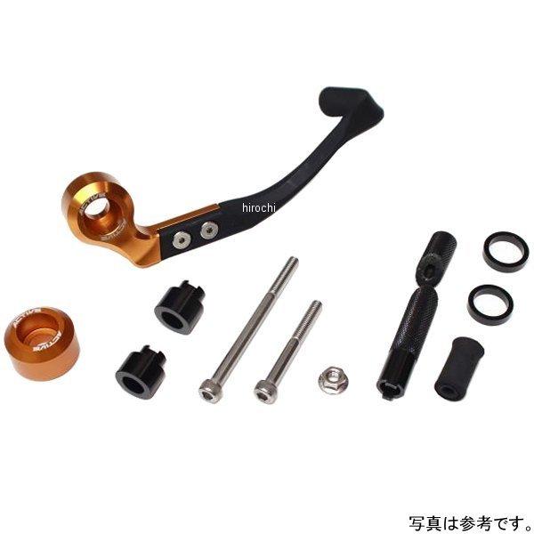 30805018 アクティブ ACTIVE ブレーキレバーガード\u0026バーエンドフルセット ハンドル内径φ18.0-φ19.4用  ゴールド SP店の画像