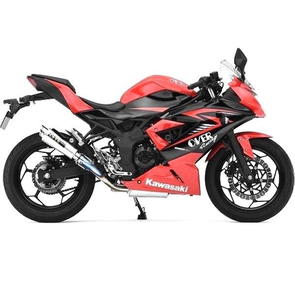 25-68-01 オーヴァー OVER フルエキゾースト GPパフォーマンス RSコンプリート Ninja250SL SP店