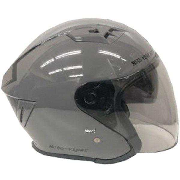 【メーカー在庫あり】 MP500 モトバイパー Moto-Viper ジェットヘルメット SABRE MONZA グレー Lサイズ SP店｜hirochi3｜02