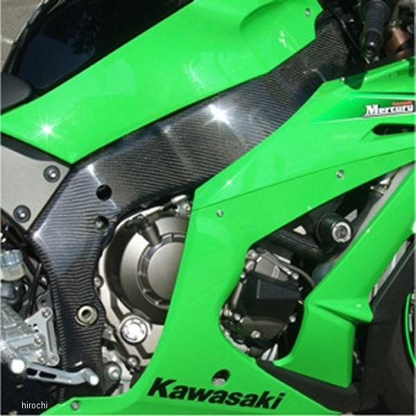 11ZX1-109-02 クレバーウルフ CLEVER WOLF フレームカバー 11年-15年 ニンジャ ZX-10R カーボン平織 SP店｜hirochi3