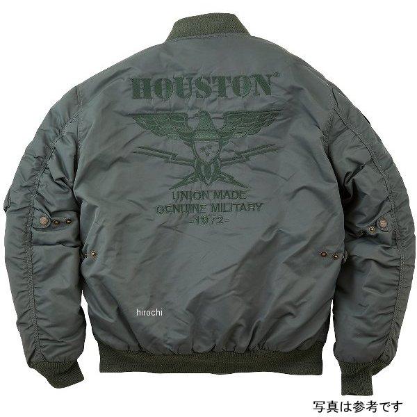 【値下げ】 HTVA2321WBKM HTVA2321W ヒューストン HOUSTON 2023年秋冬モデル ジャケット MA-1 BLACK KNIGHT M/C 黒 Mサイズ SP店