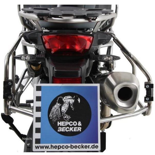 6516513 00 22-00-40 ヘプコアンドベッカー HEPCO&BECKER サイドキャリア カットアウトセット 19年-21年 BMW F750GS シルバー SP店｜hirochi3｜02