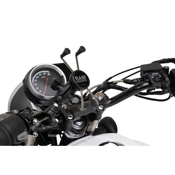 【メーカー在庫あり】 RAM-PL9 ラムマウント RAM MOUNT Xグリップ（M）＆PLOT防振クランプセット（ショートアーム） 1インチボール SP店の画像