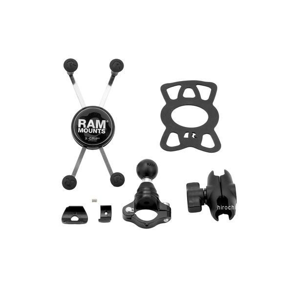 【メーカー在庫あり】 RAM-PL9 ラムマウント RAM MOUNT Xグリップ（M）＆PLOT防振クランプセット（ショートアーム） 1インチボール SP店の画像