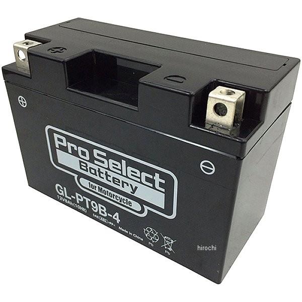 PSB117 プロセレクト PROSELECT バイク用 バッテリー ジェルタイプ GL-PT9B-4 GT9B-4互換 (液入り充電済み) SP店
