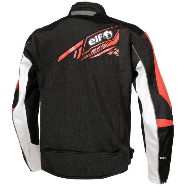 elf バイク用 メッシュジャケット ブラック レッド elf（エルフ） EJ-S115 elf 2023年春夏モデル スポルトメッシュ