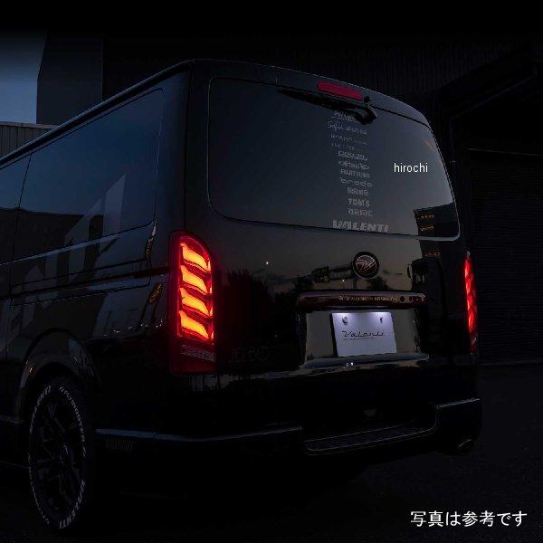 VALENTIヴァレンティLEDテールランプハイエーススモーク/ブラッククローム ヴァレンティ（VALENTI） 【メーカー在庫あり】 TT200HUG-SB-1 VALENTI