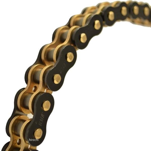 525SPR EKチェーン 江沼チェーン スリード Threed シリーズ 黒/ゴールド (110L) カシメ SP店