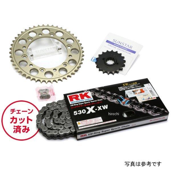 KR50611 サンスター スプロケット＆チェーンキット 530 04年-05年 YZF-R1 スチール SP店