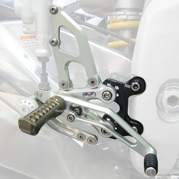 RME-001-A0004A ロビーモトエンジニアリング バックステップ EVO-S APRC不可 09年-15年 アプリリア RSV4 シルバー SP店