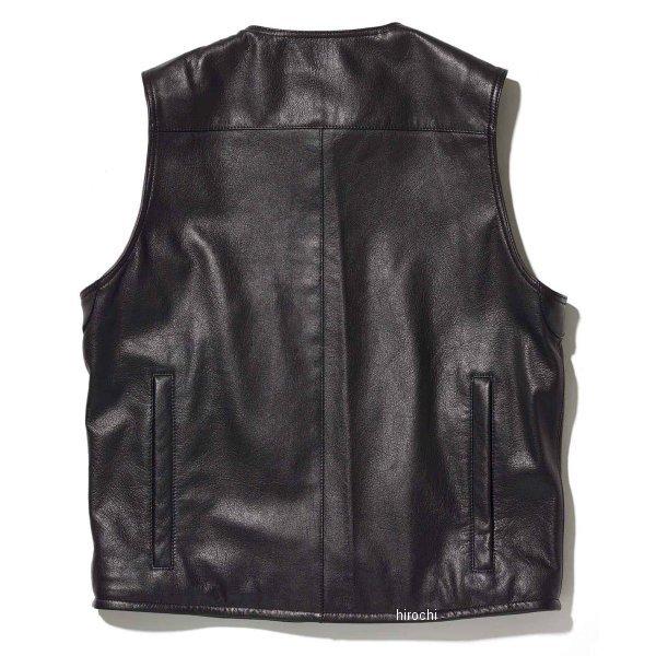 0521 カドヤ KADOYA 春夏モデル レザーベスト HUNTING VEST 黒 Sサイズ 