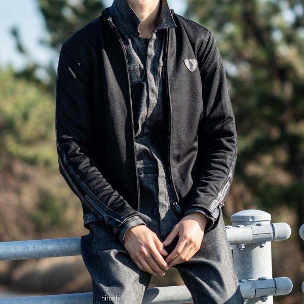 6255 カドヤ KADOYA 春夏モデル メッシュジャケット THOMPSON 黒 M