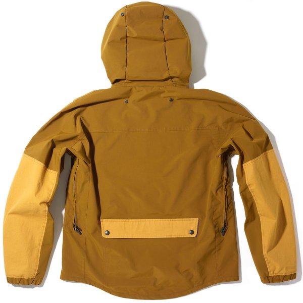 6592 カドヤ KADOYA 春夏モデル ROUND ZIP アノラックジャケット 茶 LL 