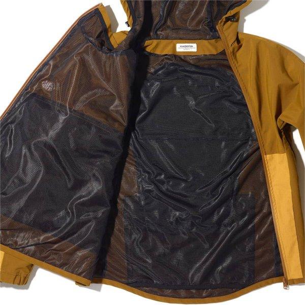 6592 カドヤ KADOYA 春夏モデル ROUND ZIP アノラックジャケット 茶 LL 