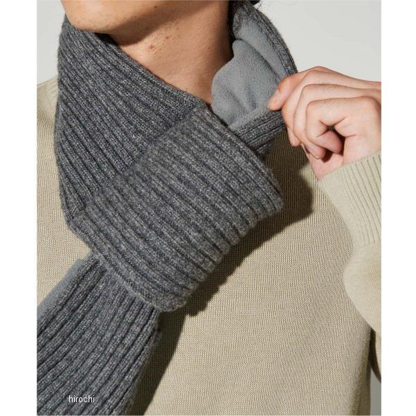 8601 カドヤ KADOYA ネックウォーマー WP WOOL NECK WARMER グレー フリーサイズ SP店｜hirochi3｜04