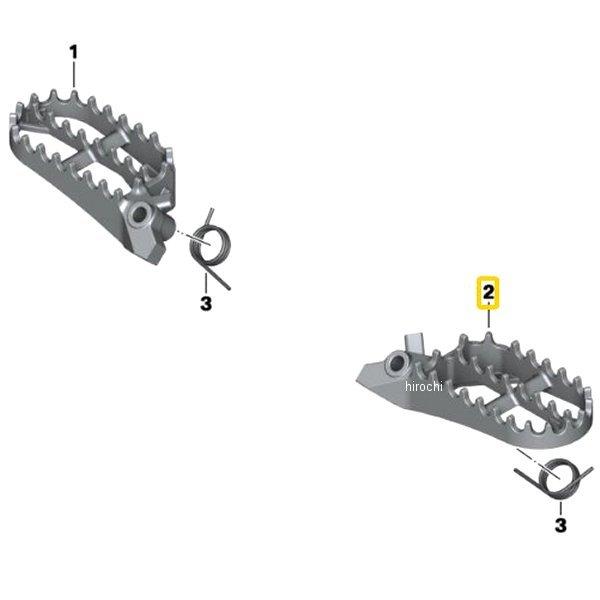 46718409497 BMW純正 フット レスト Enduro LH SP店