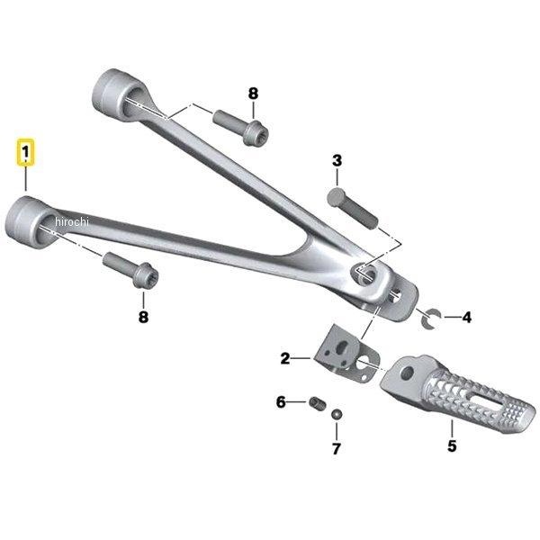 46718542025 BMW純正 (SO)フットレスト LH EU SP店 バイク