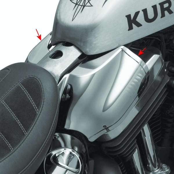 【USA在庫あり】 kur5788 クリアキン Kuryakyn サドル シールド XL スモーク SP店の画像