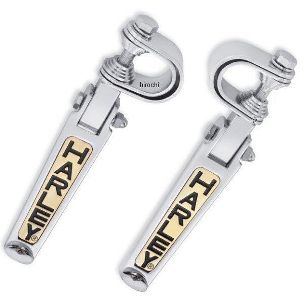 Harley Davidson - 49102-86T ハーレー文句なし エンジンガードマウントフットペグ HARLEYロゴタイプ SP店 バイク-車、バイク、自転車-ステップ、ペダル