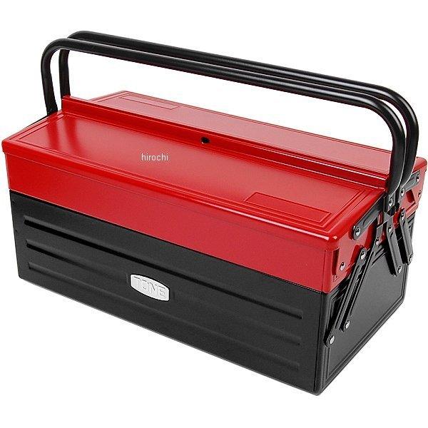 BX420 トネ TONE 手道具容れもの V形 2段式 両開き 長さ456粍 幅220粍 高さ290粍 赤 黒 SP店 その他バイクパーツ、アクセサリー用品-バイク-車、バイク、自転車