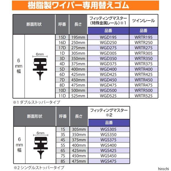 WGD450 ピア PIAA スーパーグラファイト 替えゴム SP店｜hirochi3｜03