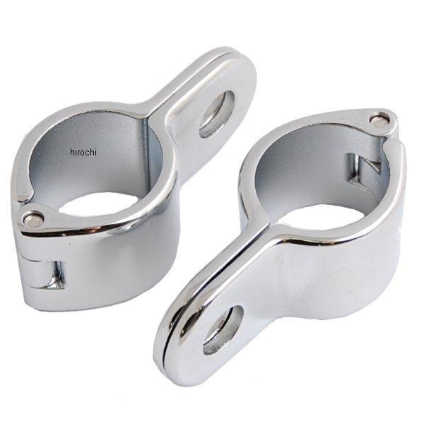 【USA在庫あり】 kur1000 クリアキン Kuryakyn 1.25インチ(32mm) マグナム クイック クランプ (左右ペア) クローム SP店