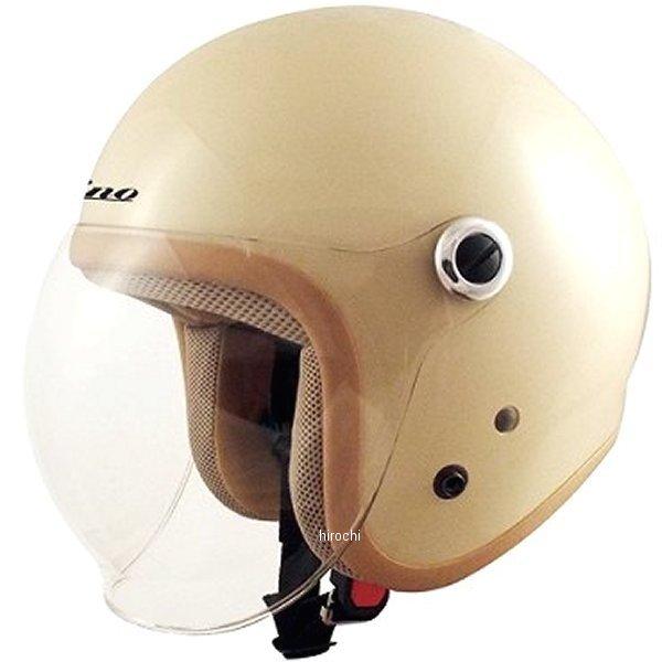【メーカー在庫あり】 4984679511943 TNK工業 レディースジェットヘルメット GS-6 パールアイボリー フリーサイズ (57-58cm未満) SP店｜hirochi3｜04