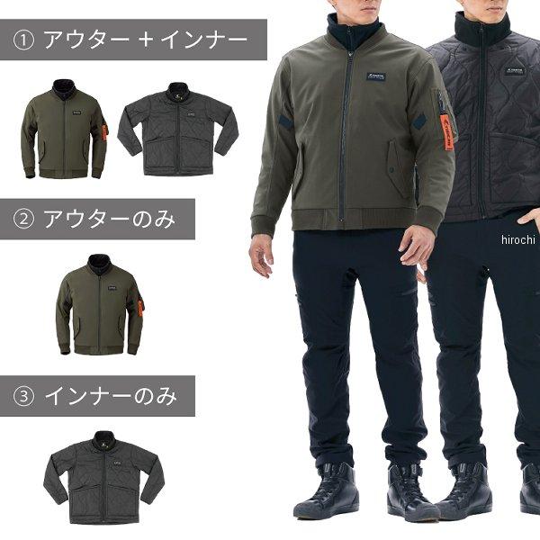RSJ734GM01M RSJ734 RSタイチ 2024年秋冬モデル ソフトシェル フライト ジャケット ガンメタル Mサイズ SP店_4