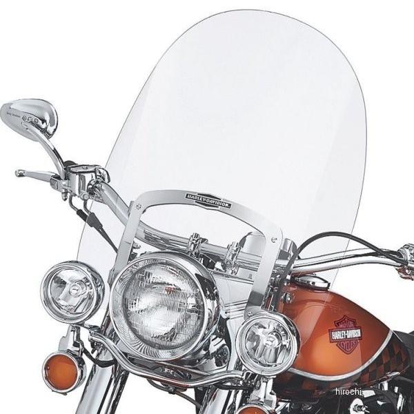 Harley Davidson - 57140-05 ハーレー文句なし ノスタルジック デタッチャブル・キング・ウインドシールド 05年今後 FLS 読みやすい SP店 バイク-外装パーツ-スクリーン