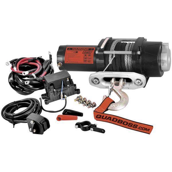 【USA棚卸し資産あり】 qbs608701 クワッドボス QUADBOSS 轆轤 2500LB W/SYNTHETIC SP店 バイク-車、バイク、自転車
