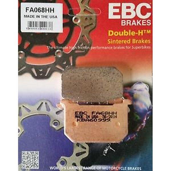 【USA店卸し資産あり】 ebcFA68HH イービーシー EBC うち切りパッド 向こう正面/後押し 80年-96年 KZ1000、KZ650 ダブル-H シンタード SP店