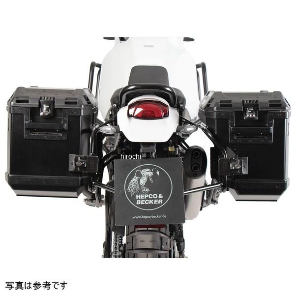 ヘプコ＆ベッカー - 651-7638-0001B ヘプコアンドベッカー HEPCO\u0026BECKER サイドケースホルダー + Xplorer Cutout 仕かける 黒いこと 22年- DesertX SP店