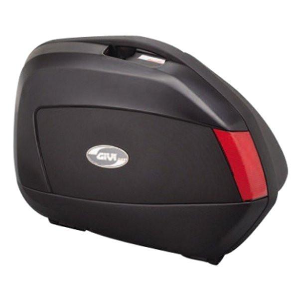 【メーカー在庫あり】 68068 ジビ GIVI サイドケース 未塗装黒 (V35シリーズ) SP店