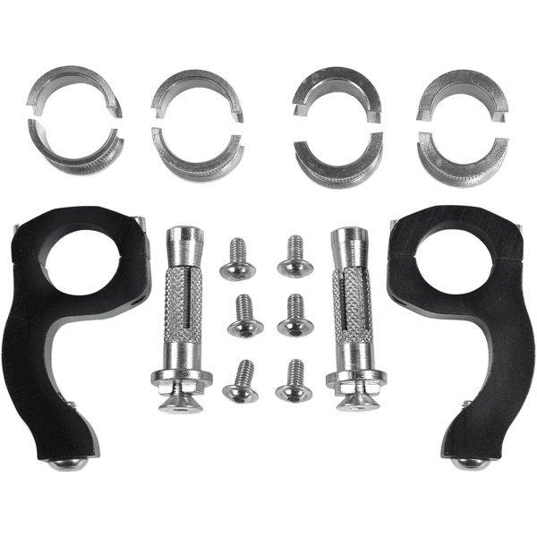 【USA棚卸し資産あり】 acb2393470001 アチェルビス ACERBIS X-Factor/Endurance-X お手てかばい立て マウント 一揃いの道具 黒 SP店 車、バイク、自転車-ハンドル-バイク