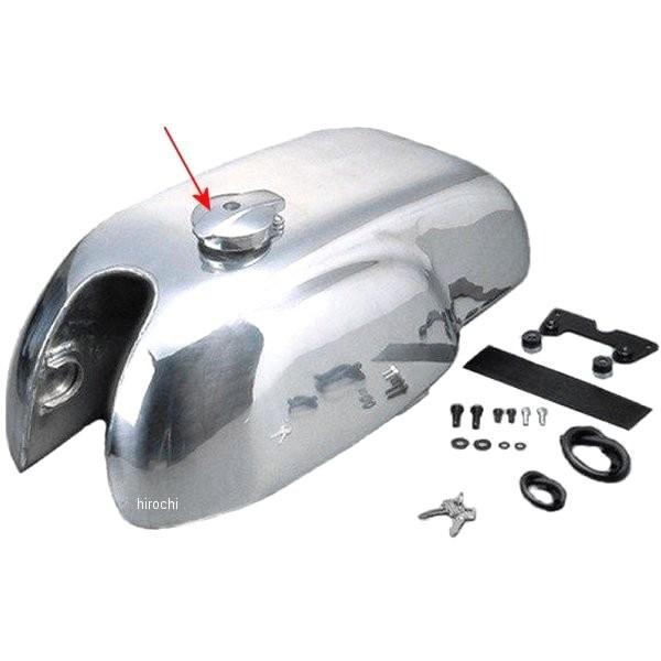 74124 デイトナ アルミタンク用タンクキャップ キー2個付属 SR400 SP店の画像