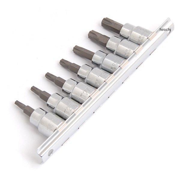 【メーカー在庫あり】 77022 デイトナ ヘクサロビュラ穴用 トルクス(R) ソケットセット SP店 | DAYTONA（バイク用品） | 01