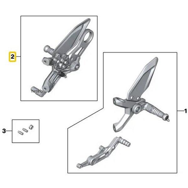 77251540006 BMW純正 フット レスト装置 RH SP店
