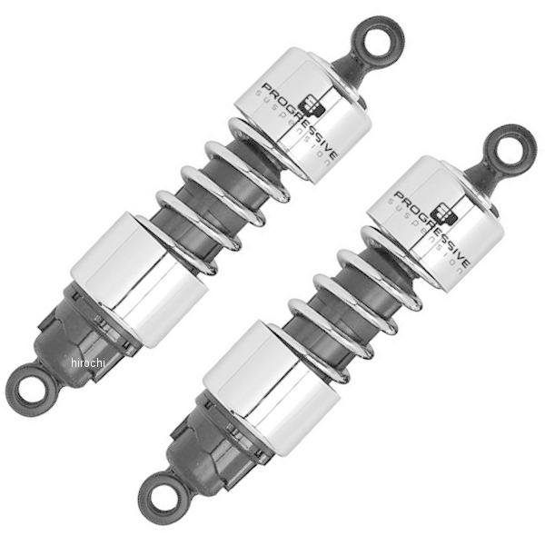【USA在庫あり】 pgr412-4005C プログレッシブ PROGRESSIVE ショック 標準硬さ 412 XL/FXR 11インチ クローム SP店