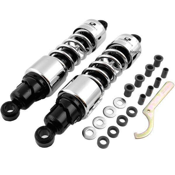 【USA在庫あり】 pgr412-4075C プログレッシブ PROGRESSIVE リアサスペンション 11.5インチ 硬め FLH、FLT クローム SP店