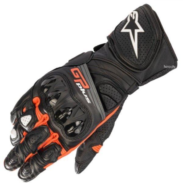 3556520 アルパインスターズ 秋冬モデル グローブ GP PLUS R V2 GLOVE 黒/蛍光赤 XLサイズ