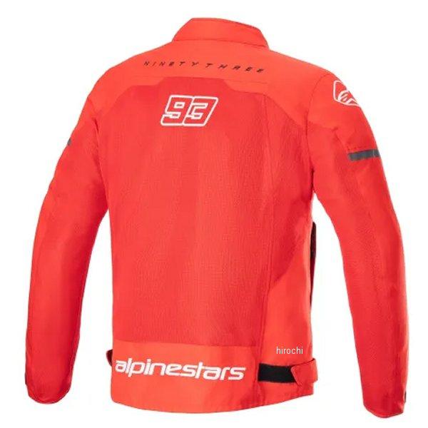 【メーカー在庫あり】 3300922 アルパインスターズ 春夏モデル MM93 LOSAIL V3 エアージャケット ASIA ブライトレッド/白 XLサイズ_1